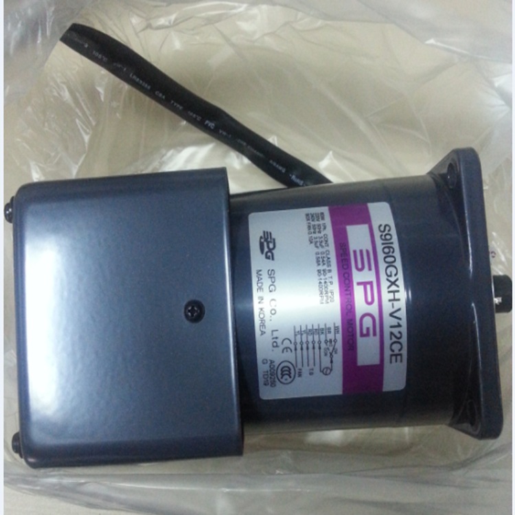 韩国SPG型号S9l60GXH-V12CE调速电机 支持厂家验货