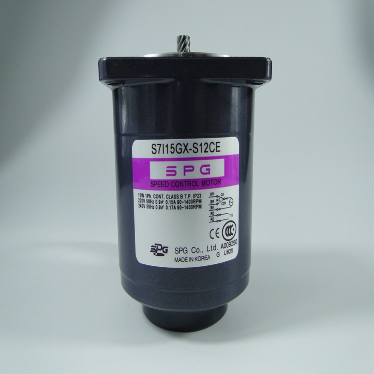 韩国SPG型号S7l15GX-S12CE可逆马达 支持厂家验货