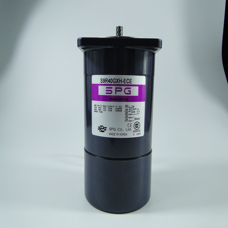 韩国SPG型号S9R40GXH-ECE刹车制动马达 支持厂家验货