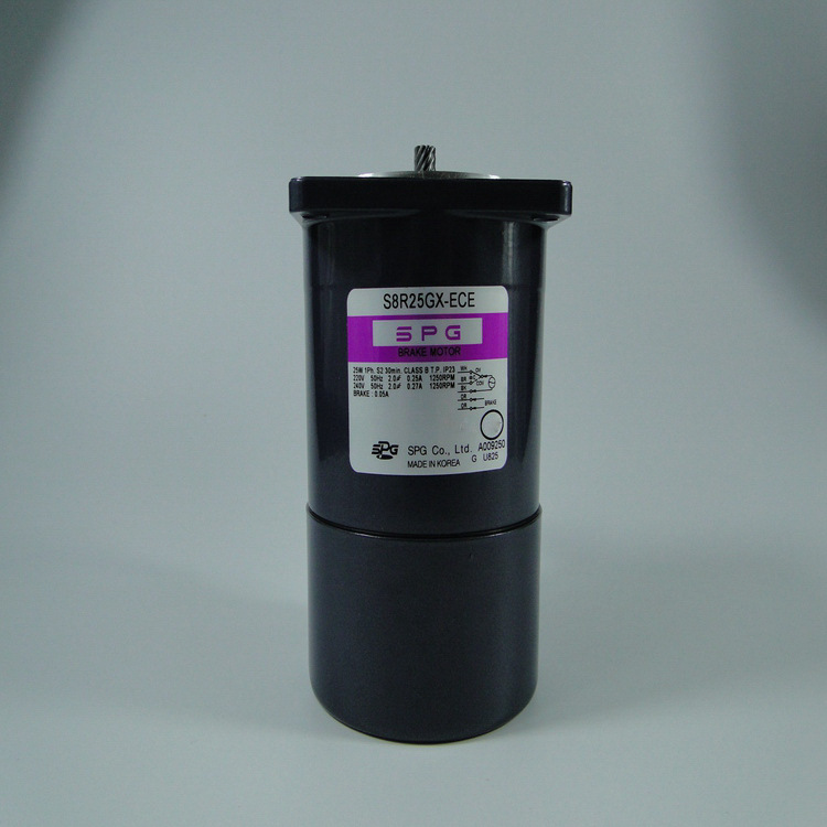 韩国SPG型号S8R25GX-ECE 电磁刹车马达